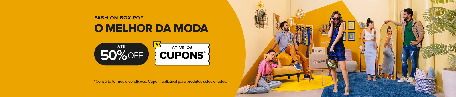 Fashion Box - POP - O melhor da moda até 50% off