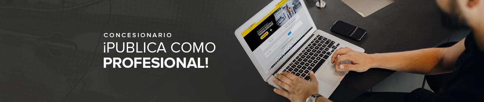 Regístrate como concesionario