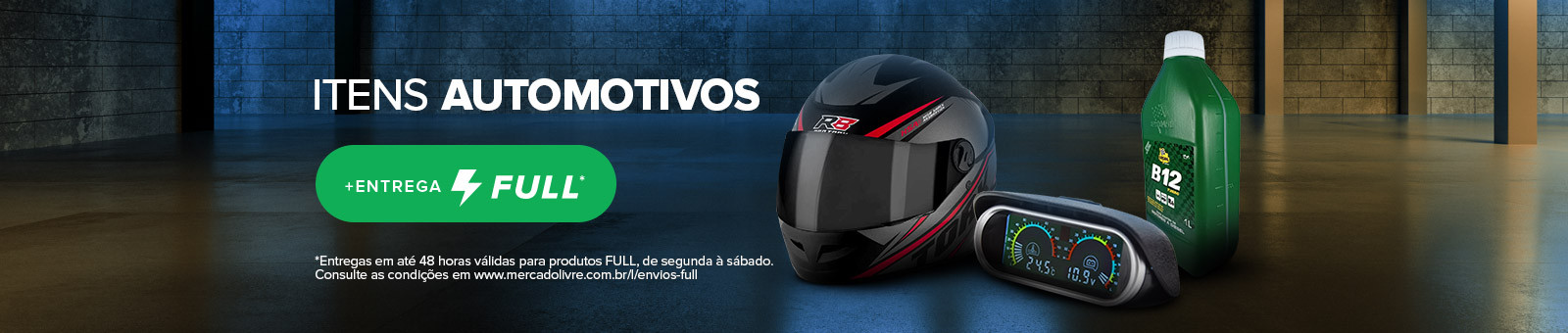 Itens automotivos + entrega full.