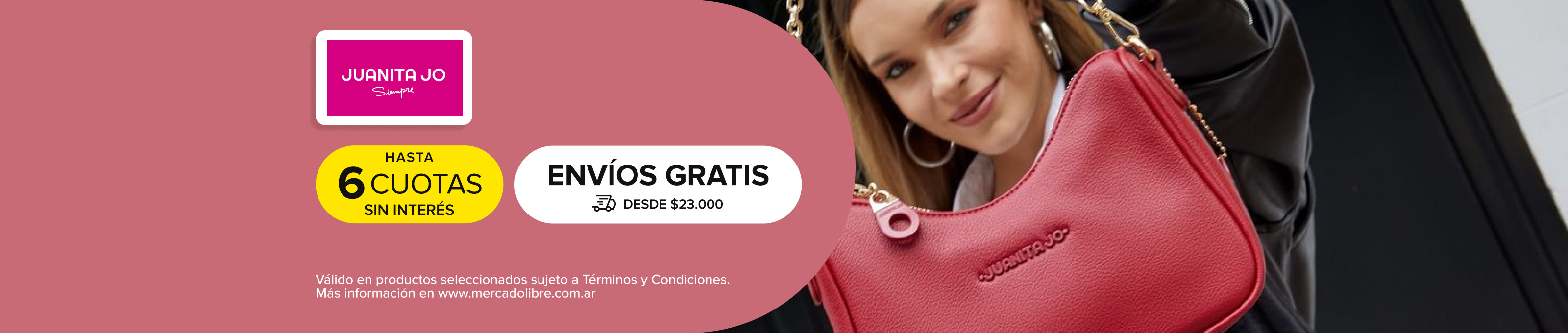 Juanita Jo, hasta 6 cuotas sin interés y envío gratis a partir de $23.000