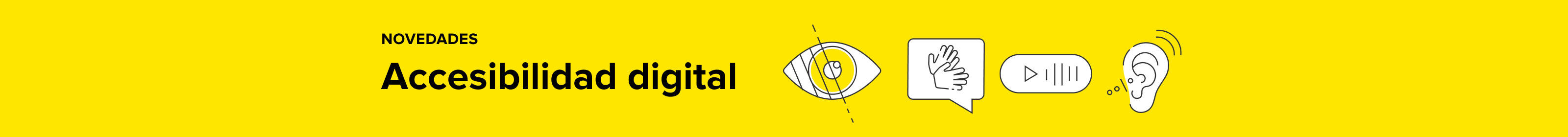 Novedades en accesibilidad digital