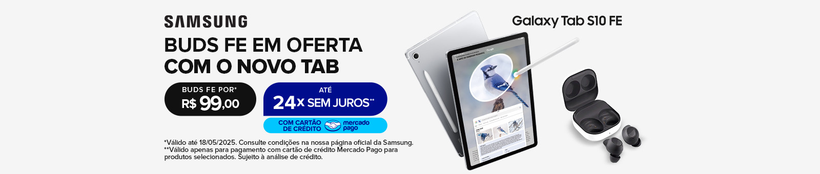 BUDS FE COM NOVO TAB