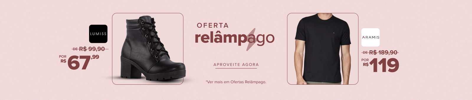 Oferta relâmpago! Confira!