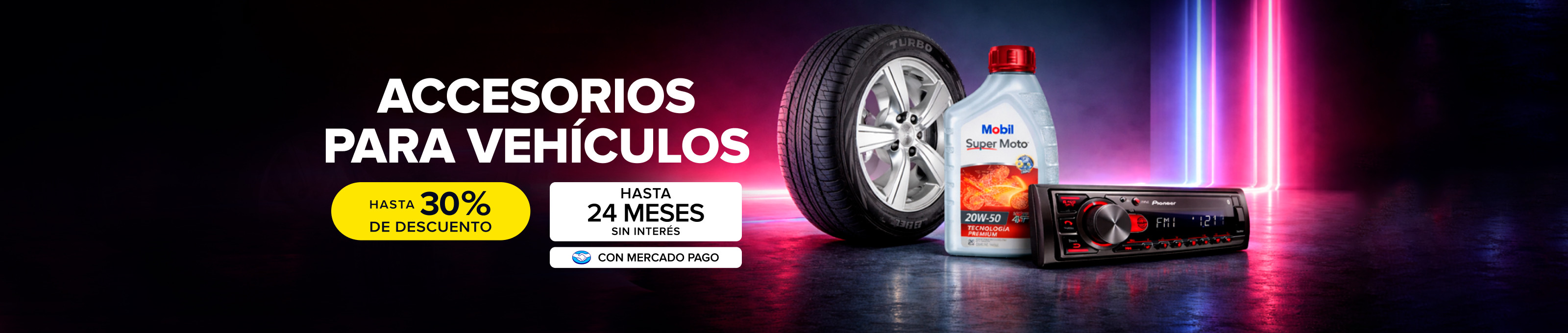 ACCESORIOS PARA TU VEHÍCULO