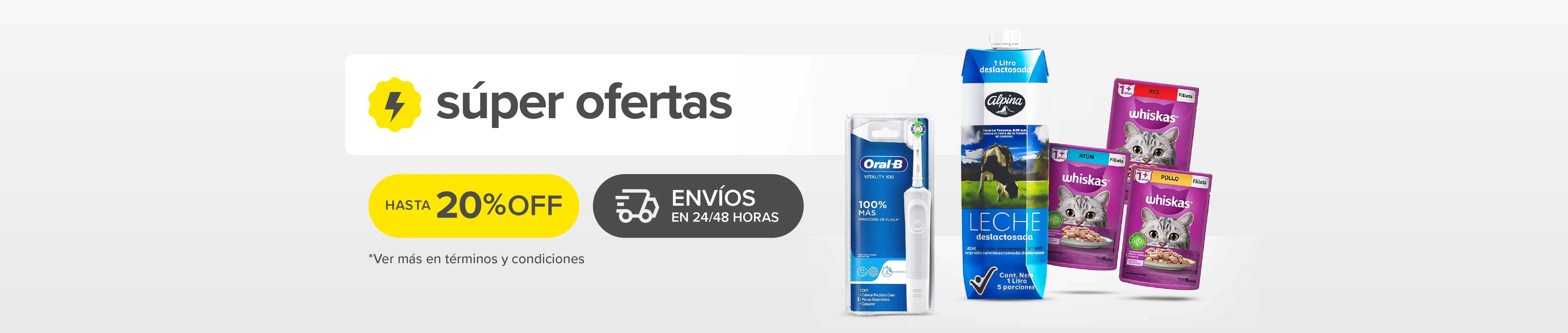Super ofertas, hasta 20% OFF 