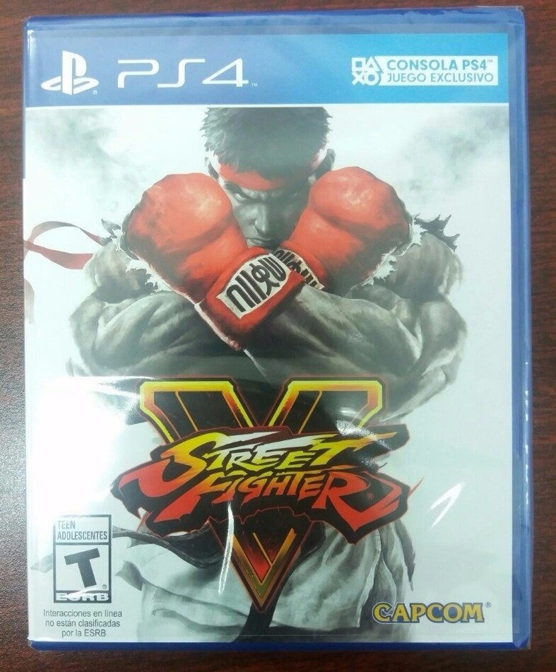 Street Fighter V Ps4 Juego Fisico Nuevo Sellado Envio