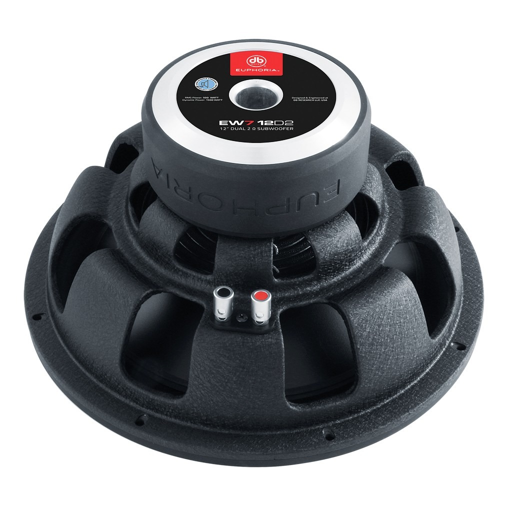 Subwoofer Db Drive Euphoria 12 2 Ohms 500w Rms Ew712d2 R 890,00 em