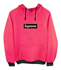 Sudadera rosa supreme on sale