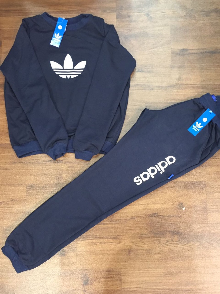 Dama Algodón Conjunto Adidas Para Sudadera cJK1lF