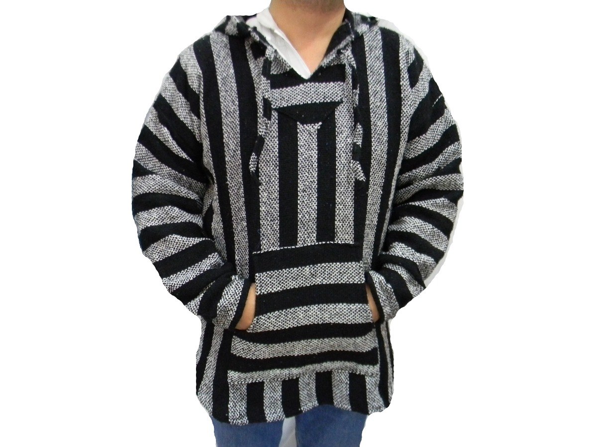 Sudadera De Jerga Artesania Hippie Sueter Mexicano M78