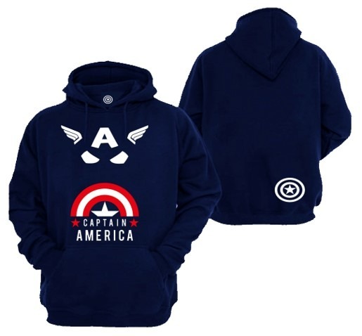 sudadera capitan america hombre