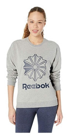 sudadera reebok vintage mujer rojas