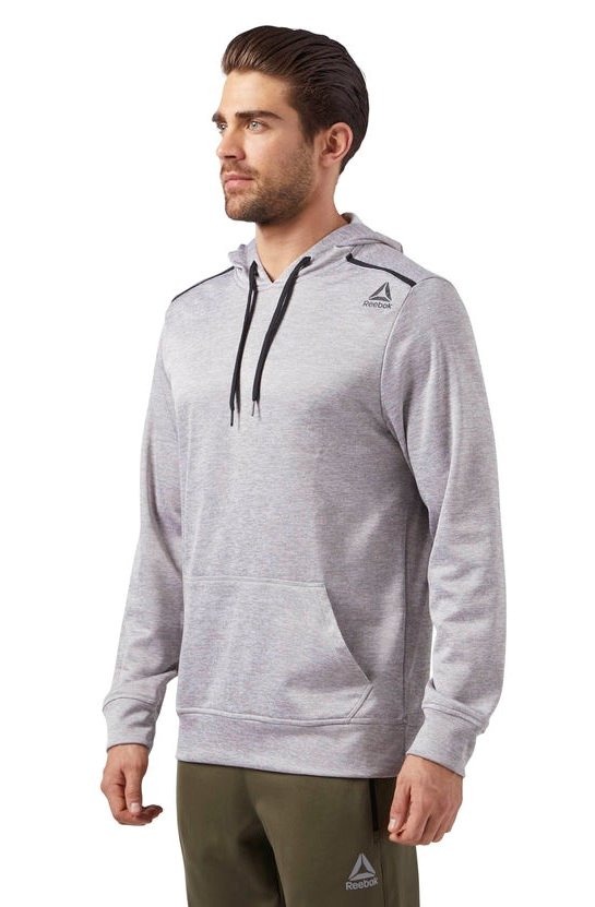 sudadera reebok gris