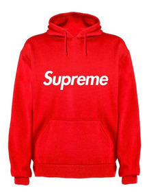 Sudadera Supreme Roja Original