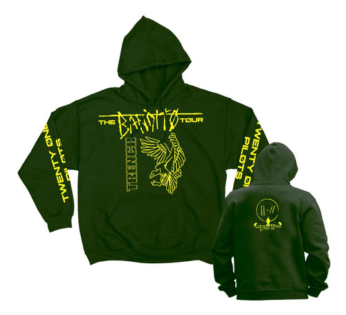 Sudadera Twenty One Pilots Trench Bandito Tour Mod 1