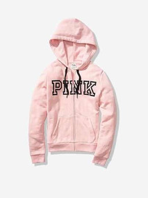 sudaderas pink para mujer