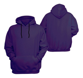 sudadera morada hombre