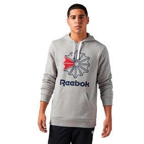 sudadera reebok classic plata