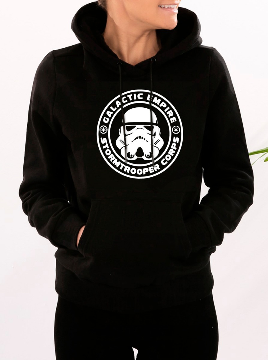 Sudaderas Para Mujer Star Wars Negras Stormtrooper Corps - $ 420.00 en  Mercado Libre