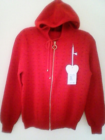 sueter vans hombre rojas