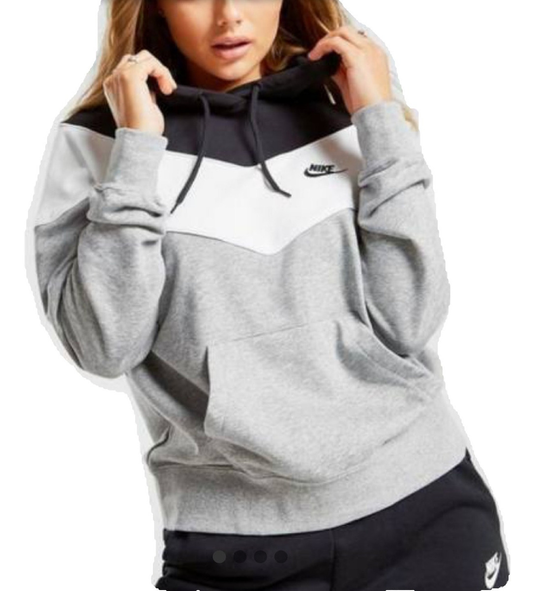 Sueteres Con Capucha Nike Dama 3 Colores Todas Las Tallas - Bs.  1.577.000,00 en Mercado Libre