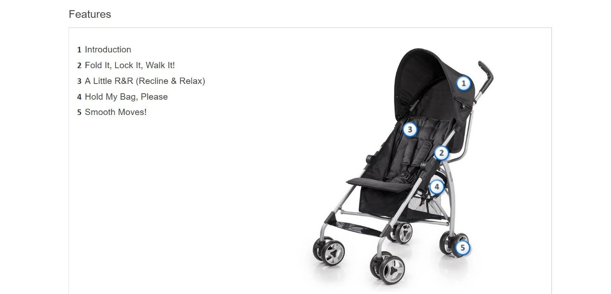 summer infant golite convenience stroller