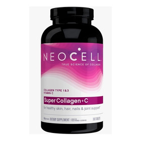 Super Colágeno Hidrolizado + Vitamina C 360 Tabletas Neocel
