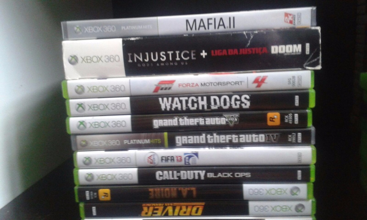 Super Combo Jogos Xbox 360 Midia Fisica Originais R 840,00 em