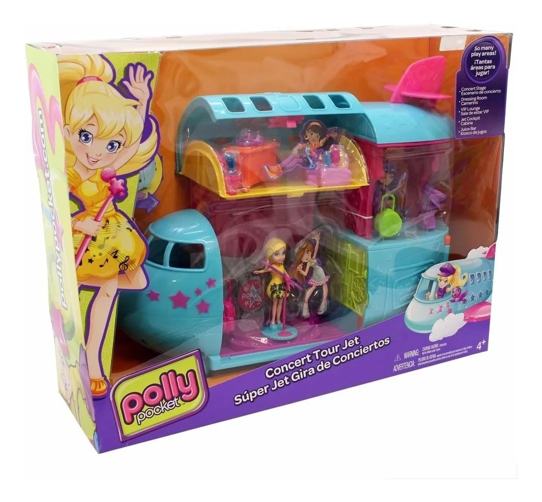 el avión de polly pocket
