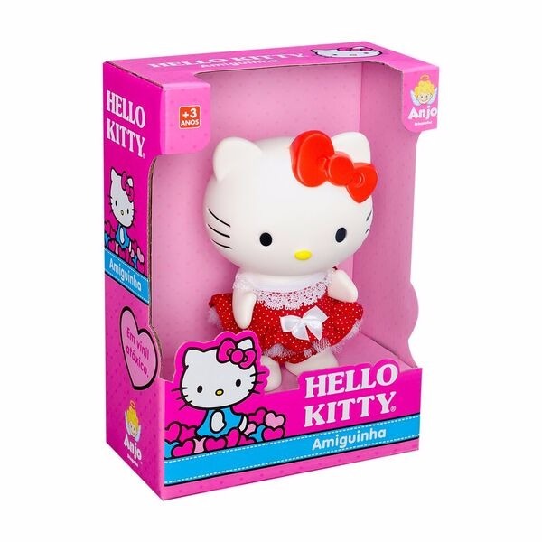 Super Lançamento Boneca Hello Kitty Toda Em Vinil Anjo R 69,90 em Mercado Livre