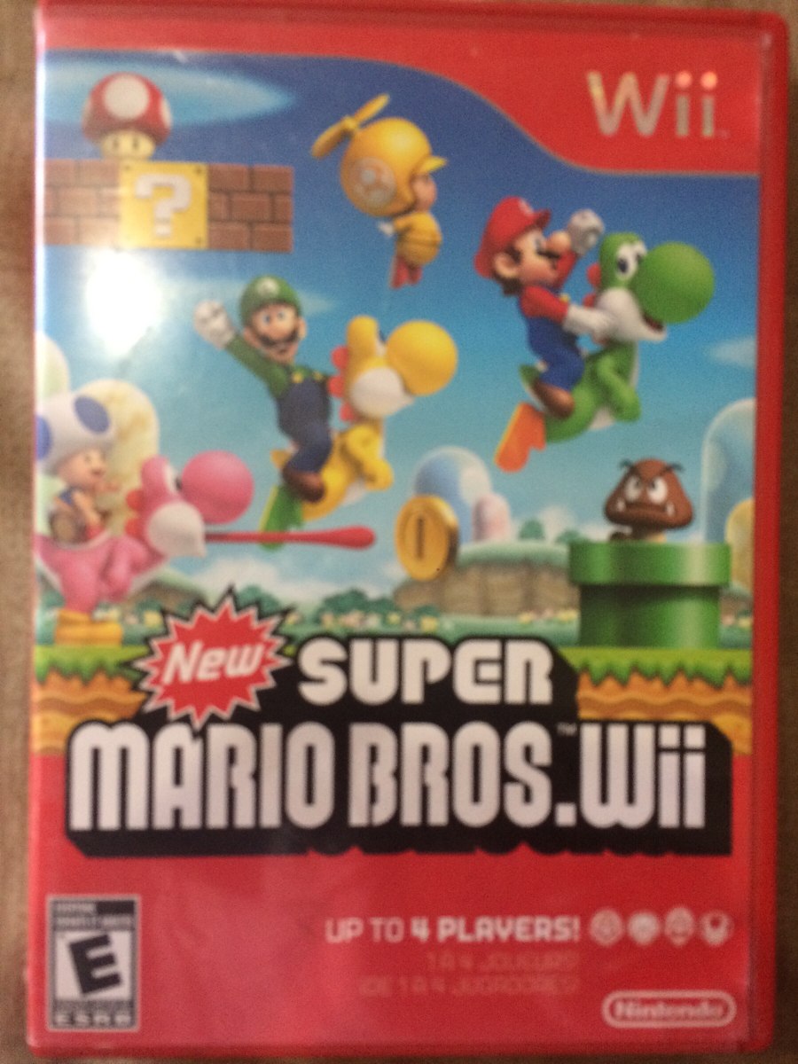 Súper Mario Bros Wii - $ 400.00 en Mercado Libre