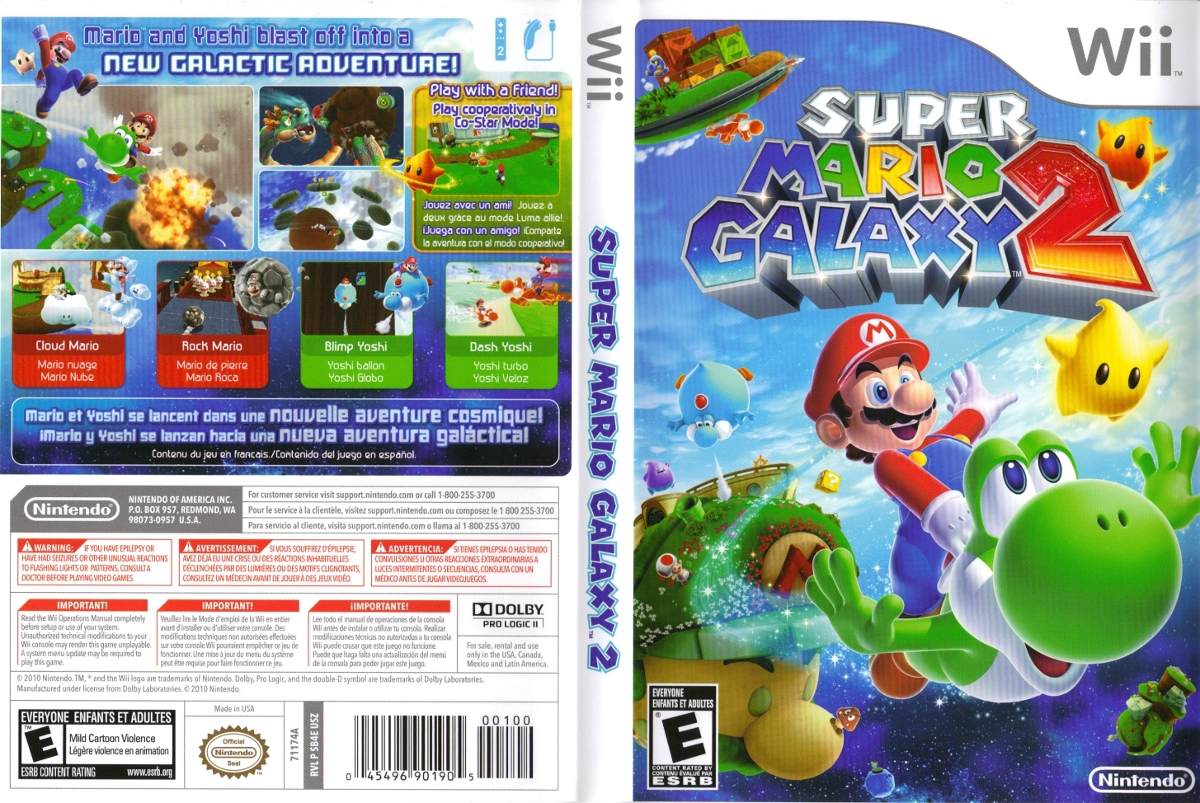 super mario galaxy 2 galaxies