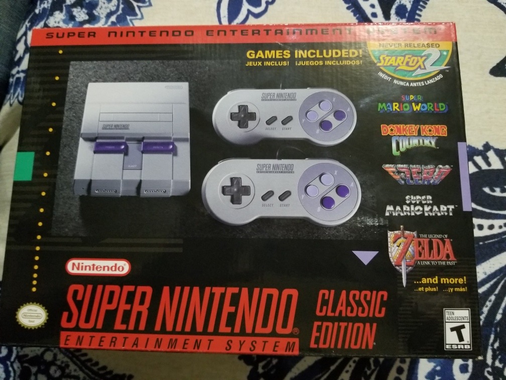 Super Nintendo Classic Edition - $ 2,500.00 en Mercado Libre
