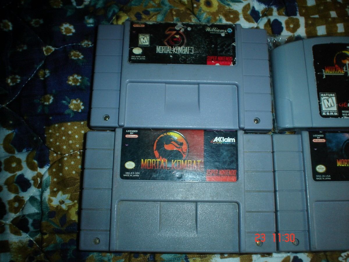 Super Nintendo Y Nintendo 64 Mortal Kombat 1 2 3 4 Snes ...
