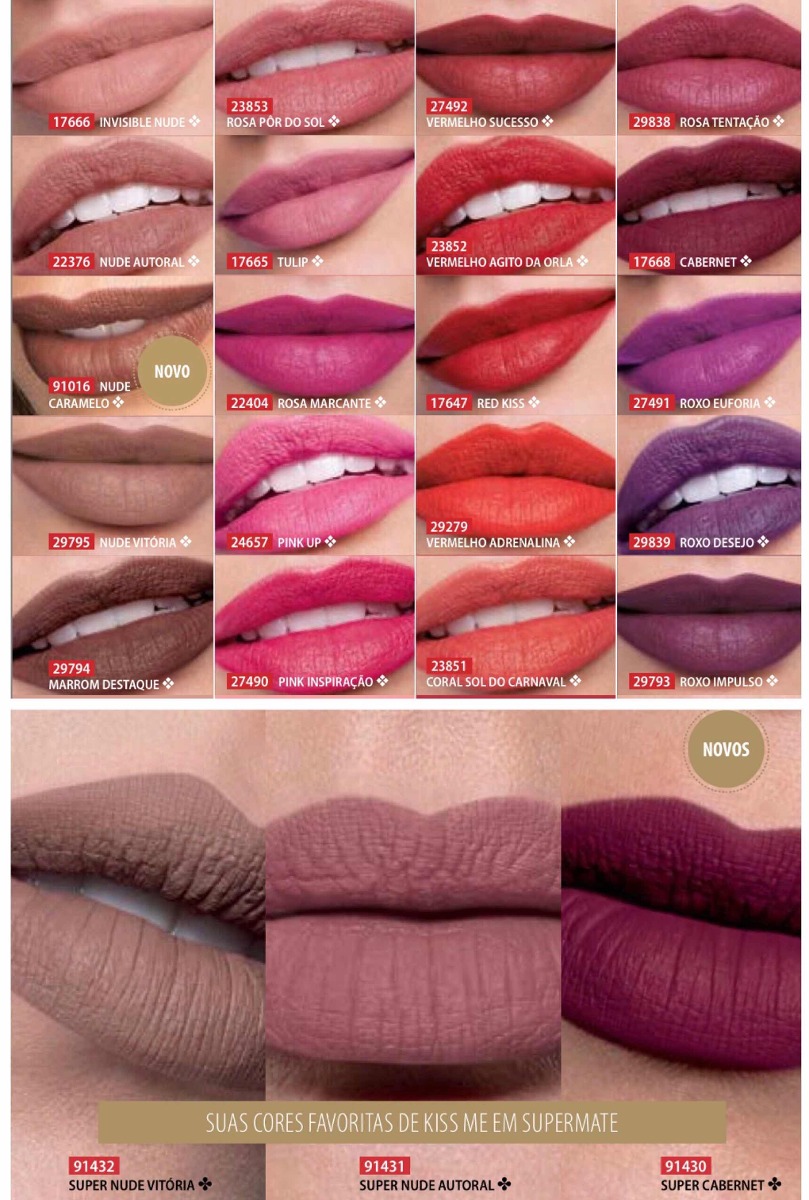 Super Nude Autoral Eudora Batom Matte Soul Kiss Me R Em Mercado Livre