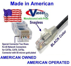 Gray UL 24Awg Pure Copper SuperEcable Made in USA USA-0672-15 Ft UTP Cat5e Ethernet Network Patch Cable