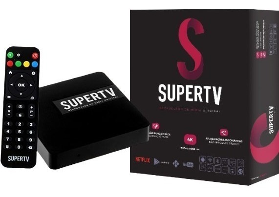 Supertv Box 4k O Mais Top Do Momento Não Precisa De Antena - R ...