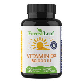 Suplemento Semanal De Vitamina D3 50.000 Ui 120 Cápsulas 