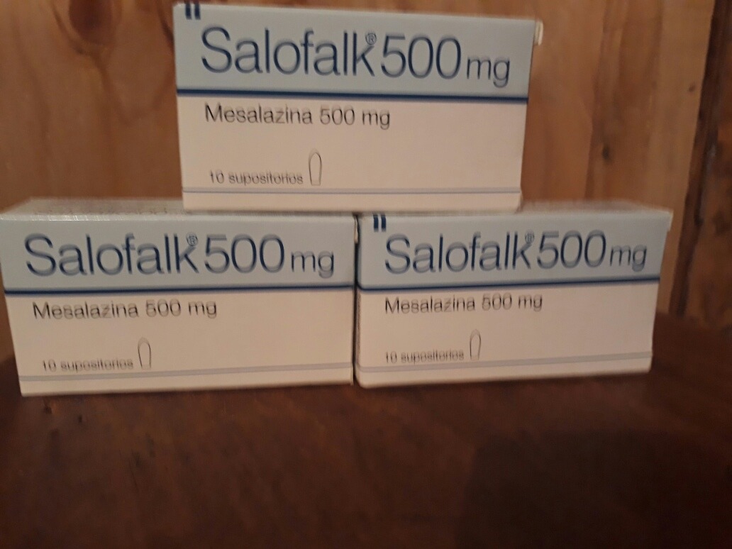 Supositorio Mesalazina, 500 Mg Salofalk 60.000 en