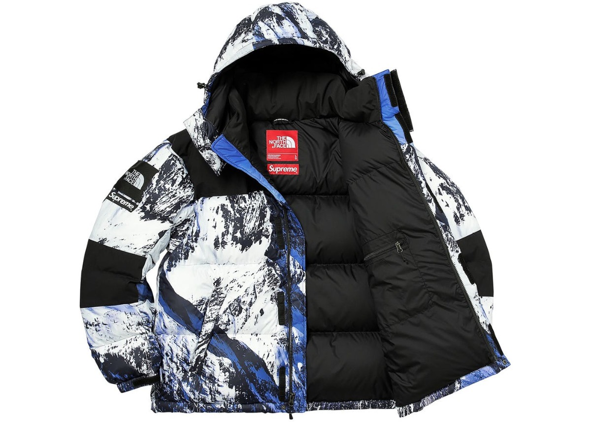 Supreme The North Face Mountain Baltoro Jacket Blue/white - $ 35,000.00 en Mercado Libre