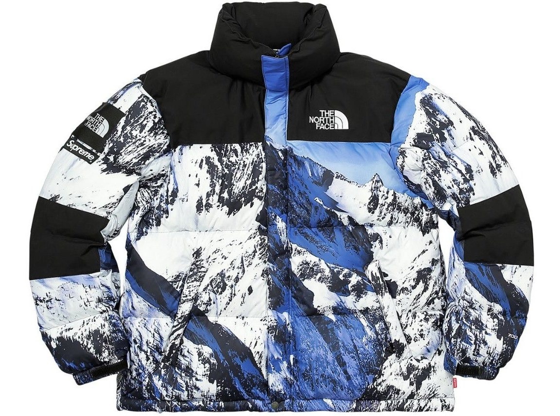 Supreme The North Face Mountain Baltoro Jacket Blue/white - $ 35,000.00 en Mercado Libre