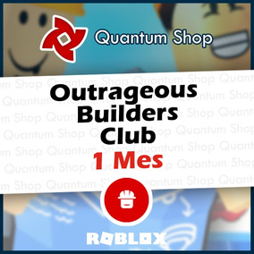 Suscripción Roblox Outrag Builders Club Obc 1 Mes 60 R X Dia - outrageous builders club badge roblox