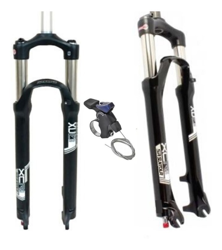 Suspensão Sr Suntour Xcr 32 Suspensão Aro 26 Suntour Xcr 32 100mm Trava Guidão - R$ 399,90 em