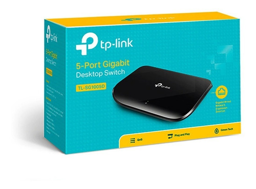 Switch De Red Tp-link Tl-sg1005d 5 Puertos Gigabit 1000