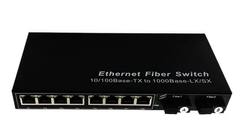 Switch Metro Gigabit 2 Sc/apc E 8 Rj45 10/100/1000 Sem Fonte