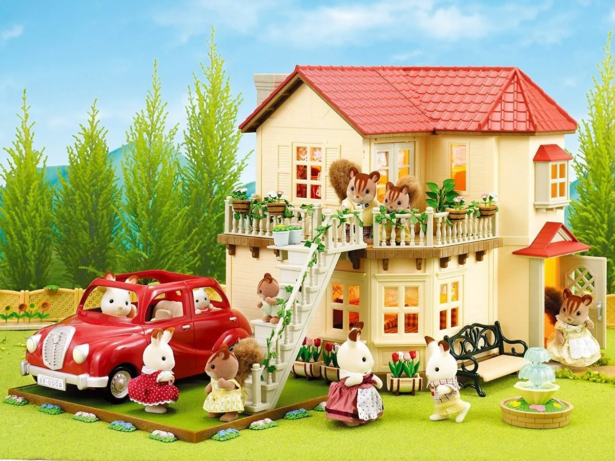 REGALOS LEON JUGUETERIA | Sylvanian Families 2752 Casa De La Ciudad Con Luces Original - $ 12.199,99
