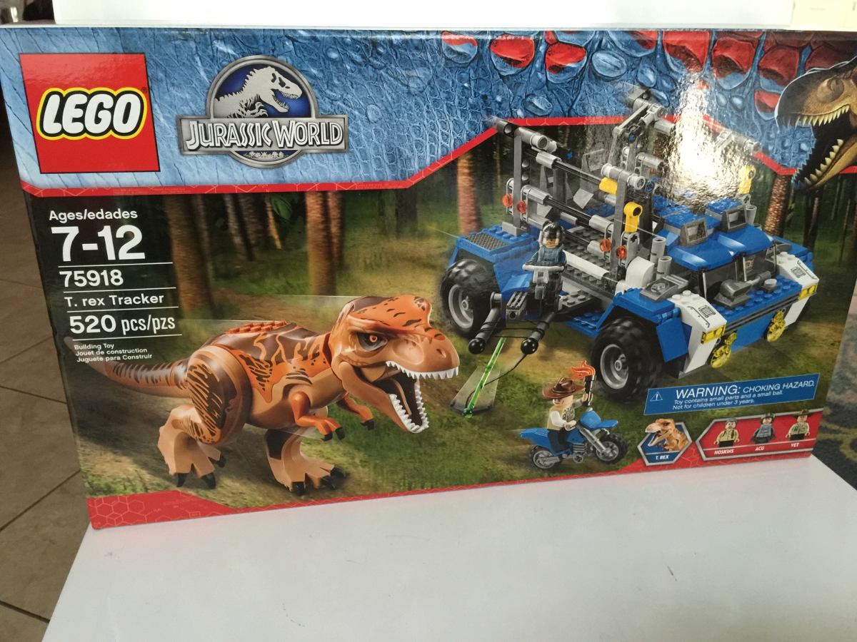 T Rex Tracker Lego Jurassic Park 75918 520piezas - $ 2,817 T Rex Tracker Lego Jurassic Park 75918 520piezas - $ 2,817