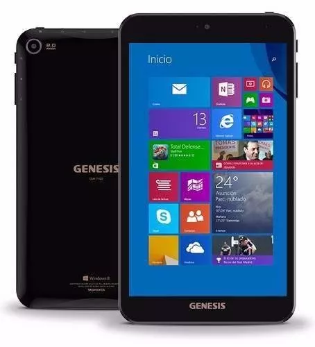 tablet genesis gw-7100 quad core windows 8.1 teclado + capa