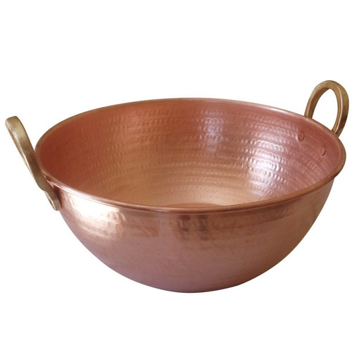 Tacho bojo de cobre cuba hidráulica lavabo rústico r 309,99 em ...