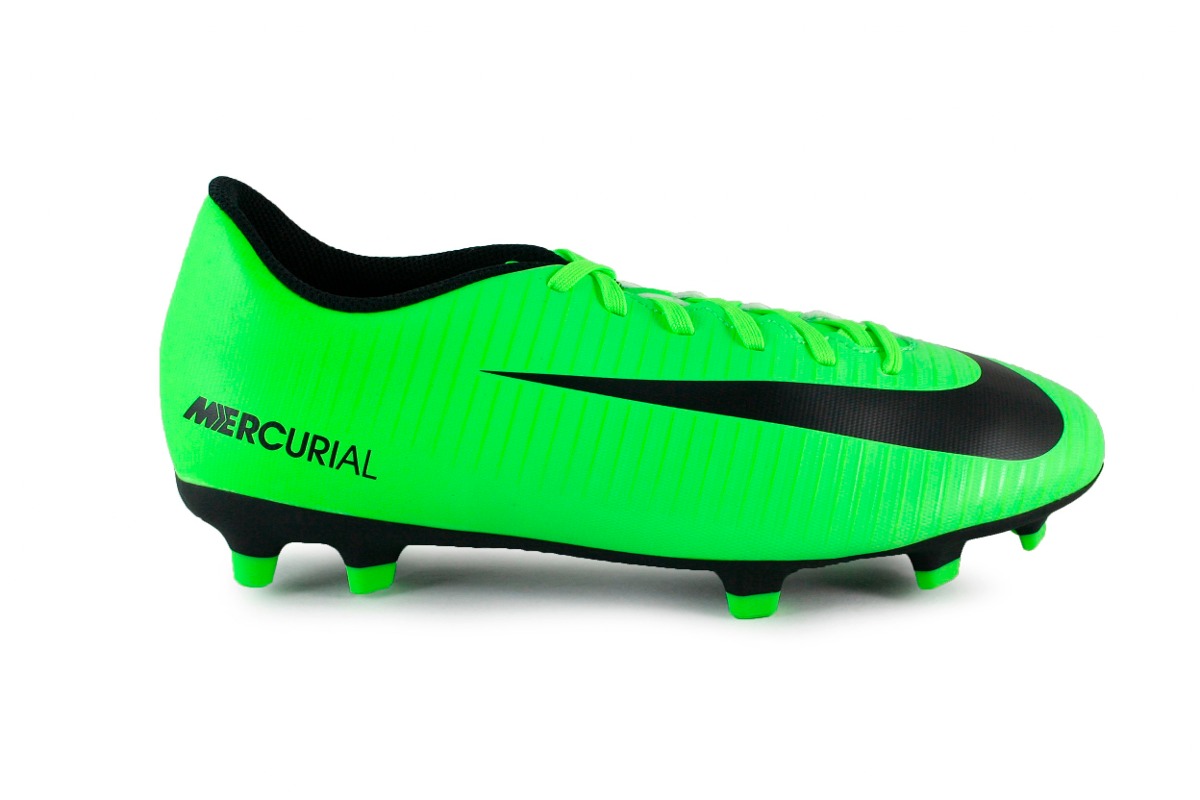 Tachones Nike Mercurial Vortex 3 - Verde Neon 831969-303 - $ 1,090.00 en Mercado Libre